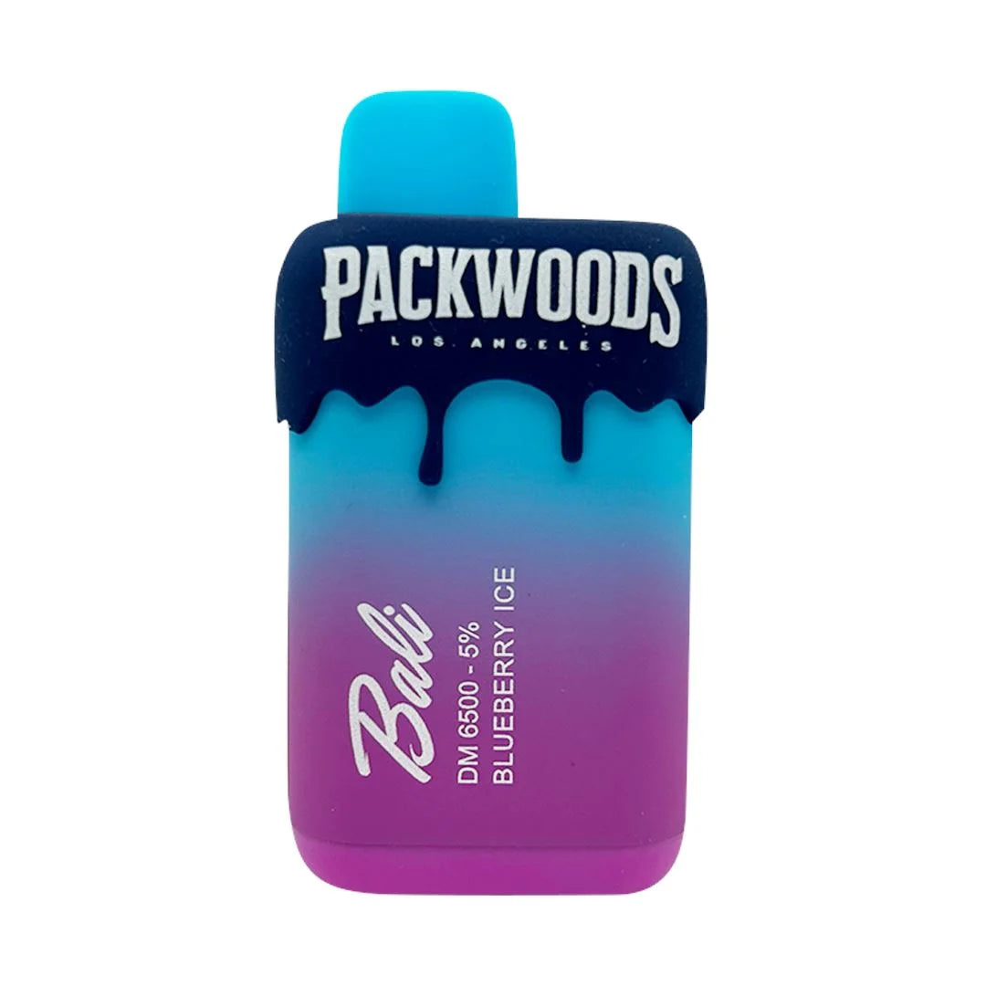 Bali x Packwood Disposable Vape 6500 Puffs - 1 Pack Blueberry Ice