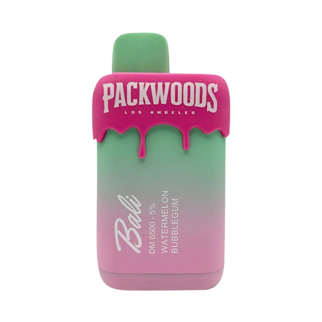 Bali x Packwood Disposable Vape 6500 Puffs - 1 Pack Watermelon Bubblegum