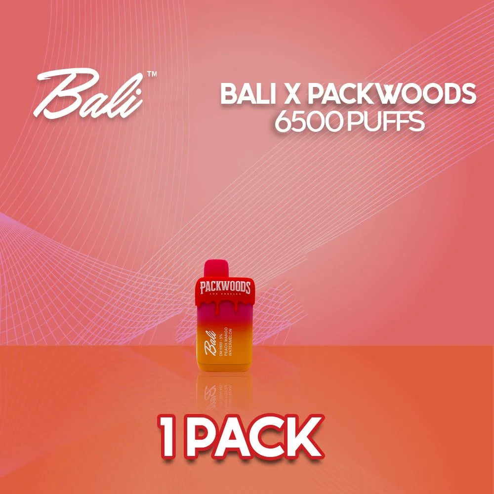 Bali x Packwood Disposable Vape 6500 Puffs - 1 Pack 