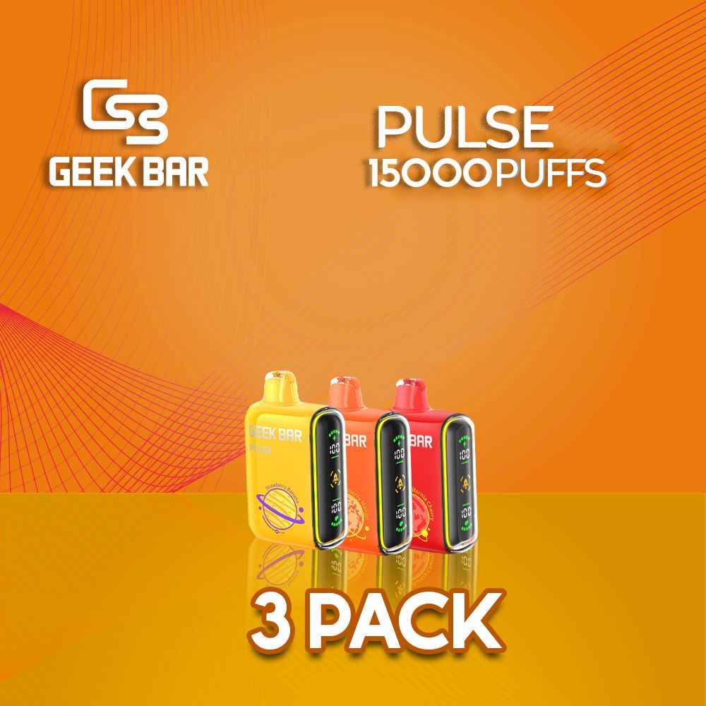 Geek Bar Pulse - (3 Pack) – Smokers World Of Hollywood