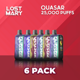 Lost Mary Quasar OS25000 - 6 Pack