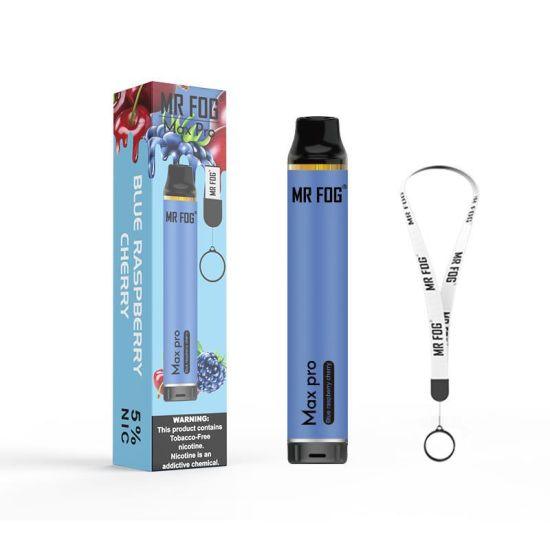 Mr Fog Max Pro Disposable Vape 2000 Puffs - 1 Pack Blue Raspberry Cherry