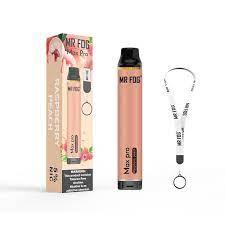 Mr Fog Max Pro Disposable Vape 2000 Puffs - 1 Pack Raspberry Peach